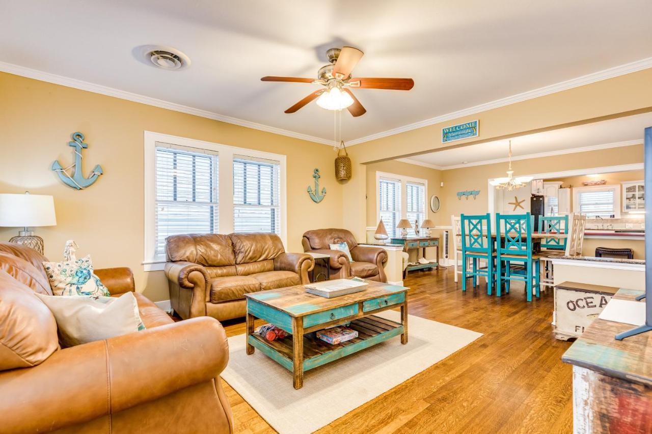 Nautical Niche- Upstairs Villa กาลเวสตัน ภายนอก รูปภาพ
